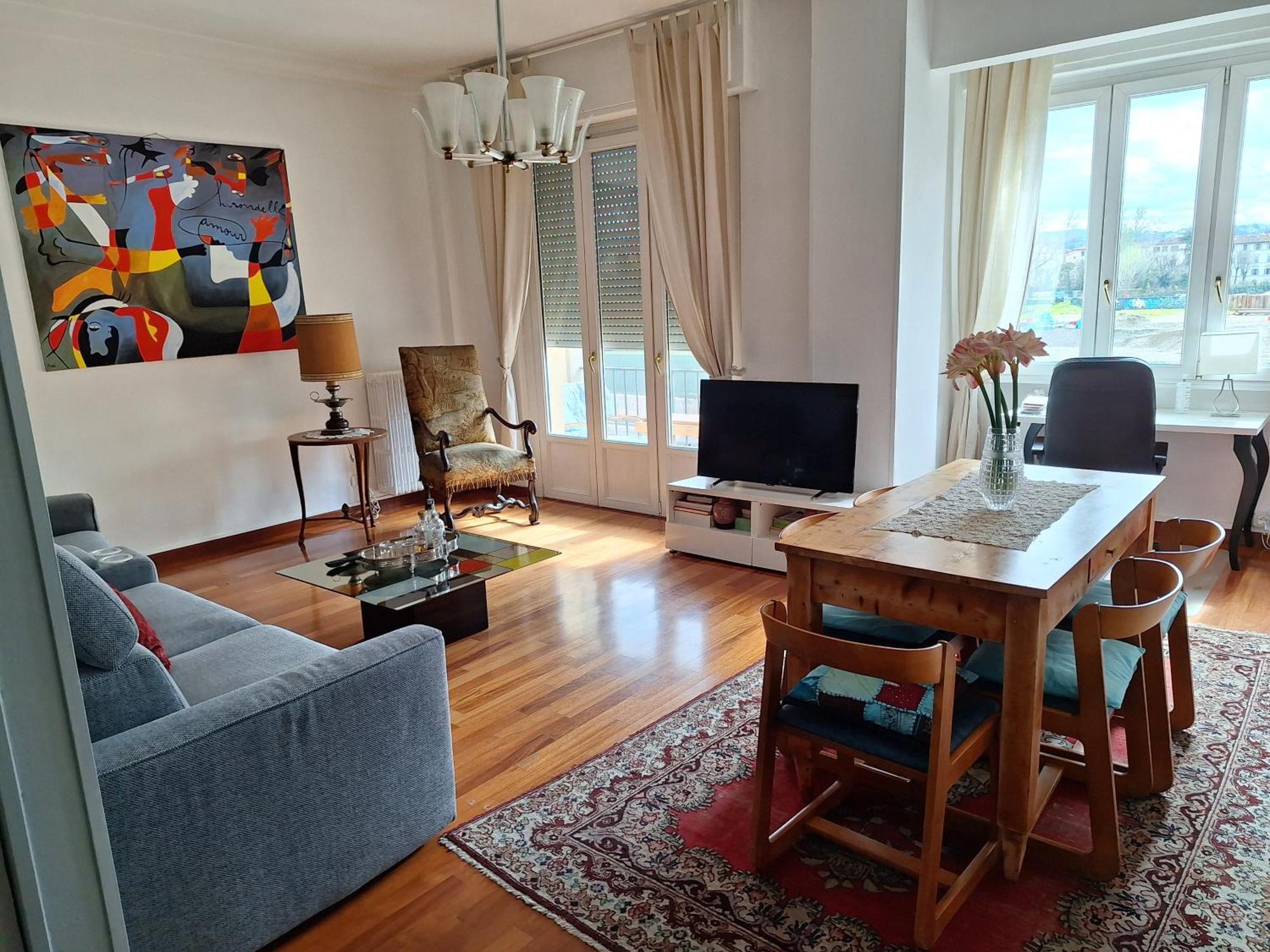 Arno River View Apartment Terraces, Free Parking Firenze Kültér fotó
